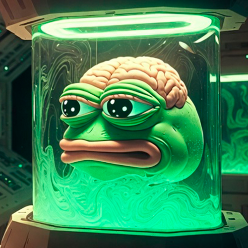 Pepe Mega Brain logo