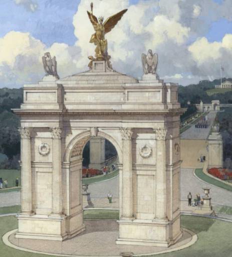 triumphal arch logo