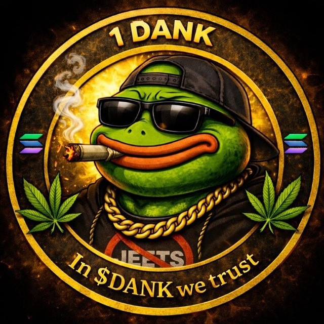 DANK PEPE logo