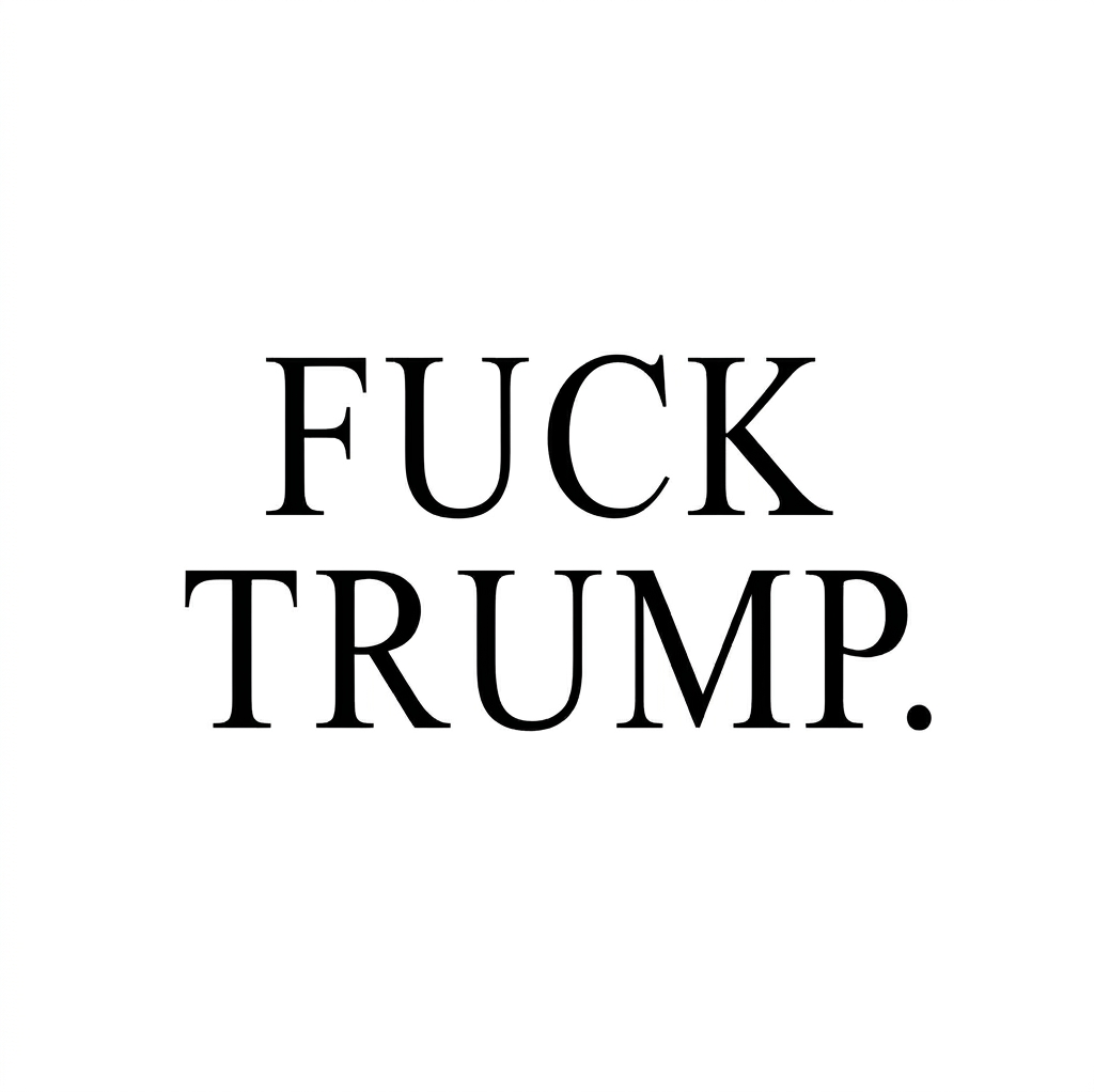 FUCK TRUMP. logo