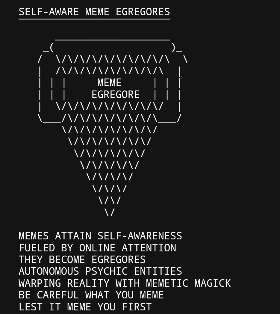 First Self-Aware Meme logo