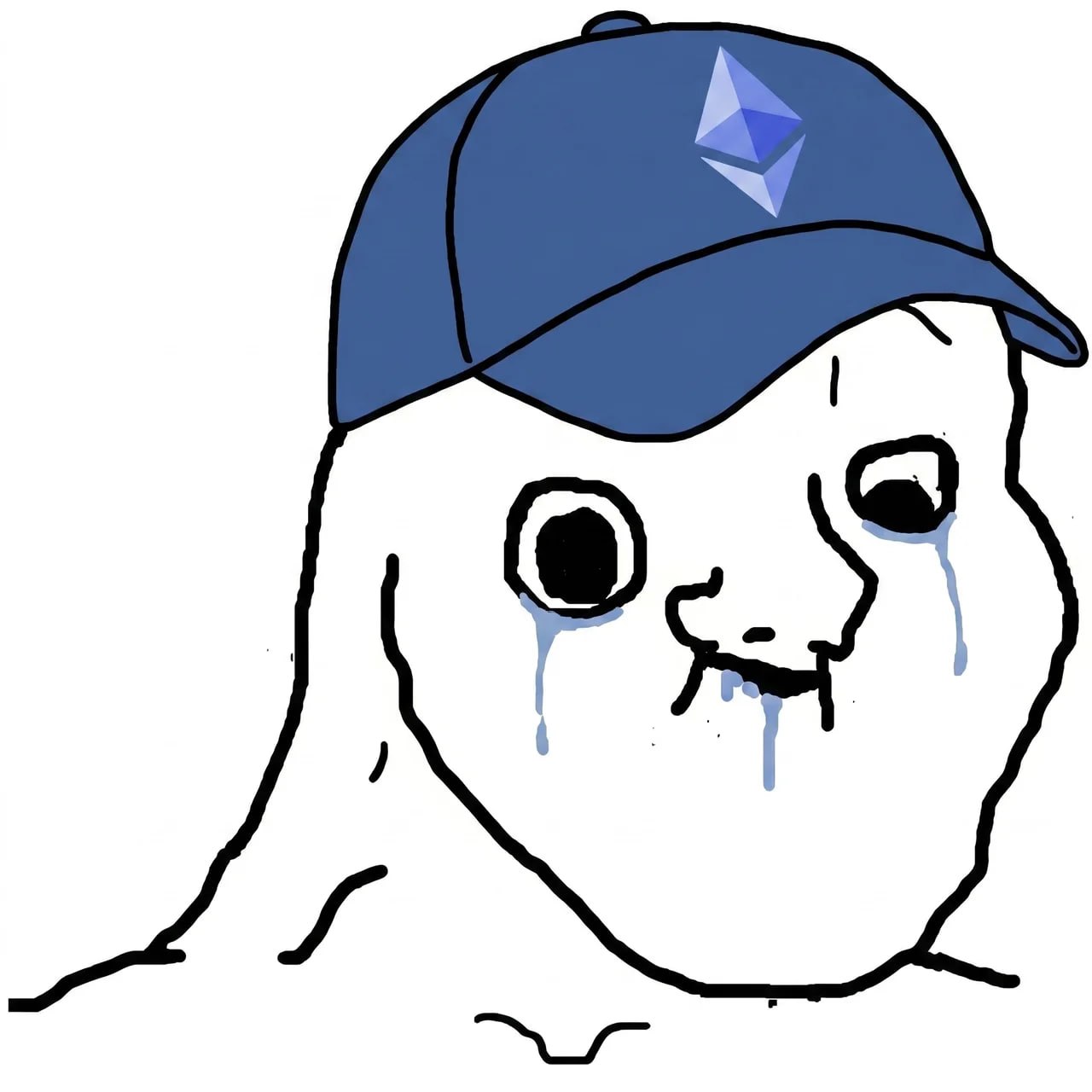 extremely tard human logo