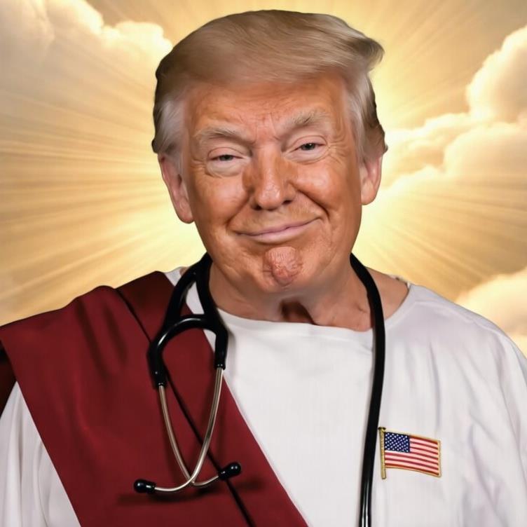 Doctor Jesus Trump logo