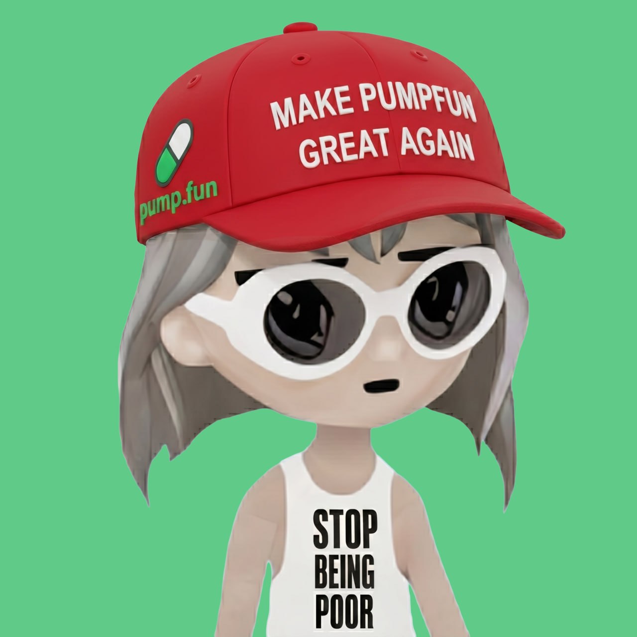 Make Pumpfun Great Again logo