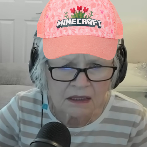 Minecraft Grandma Fund logo