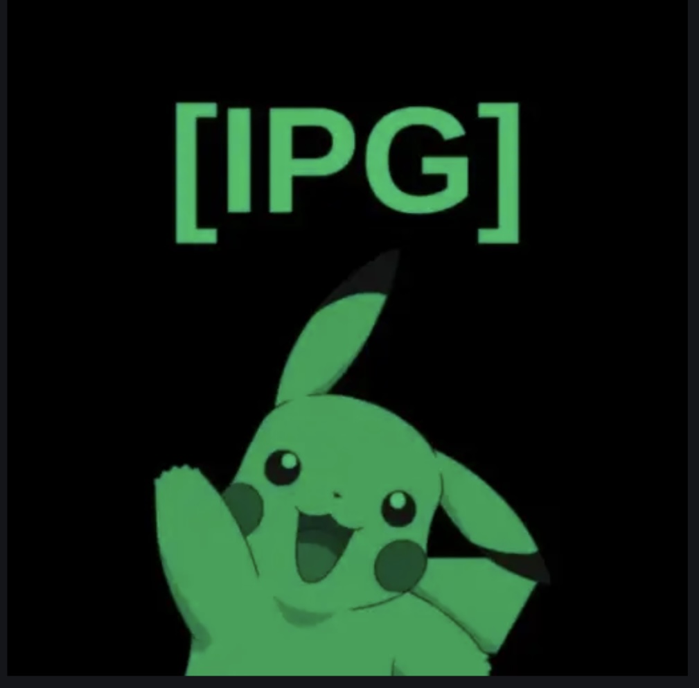 Infinite Pika Glitch logo