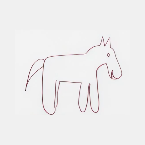 my daughter's drawing logo