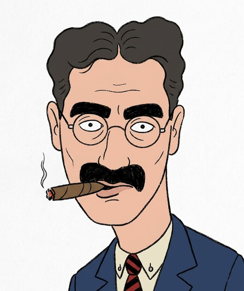 Groucho Marx logo