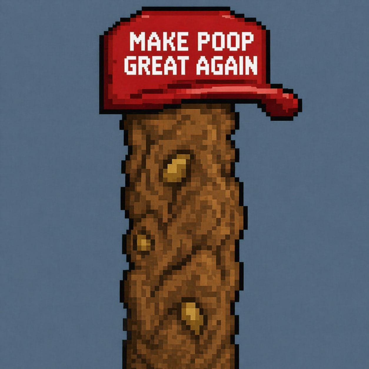 Make Poop Great Again logo