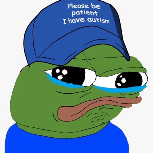 Please be patient, I have autism logo