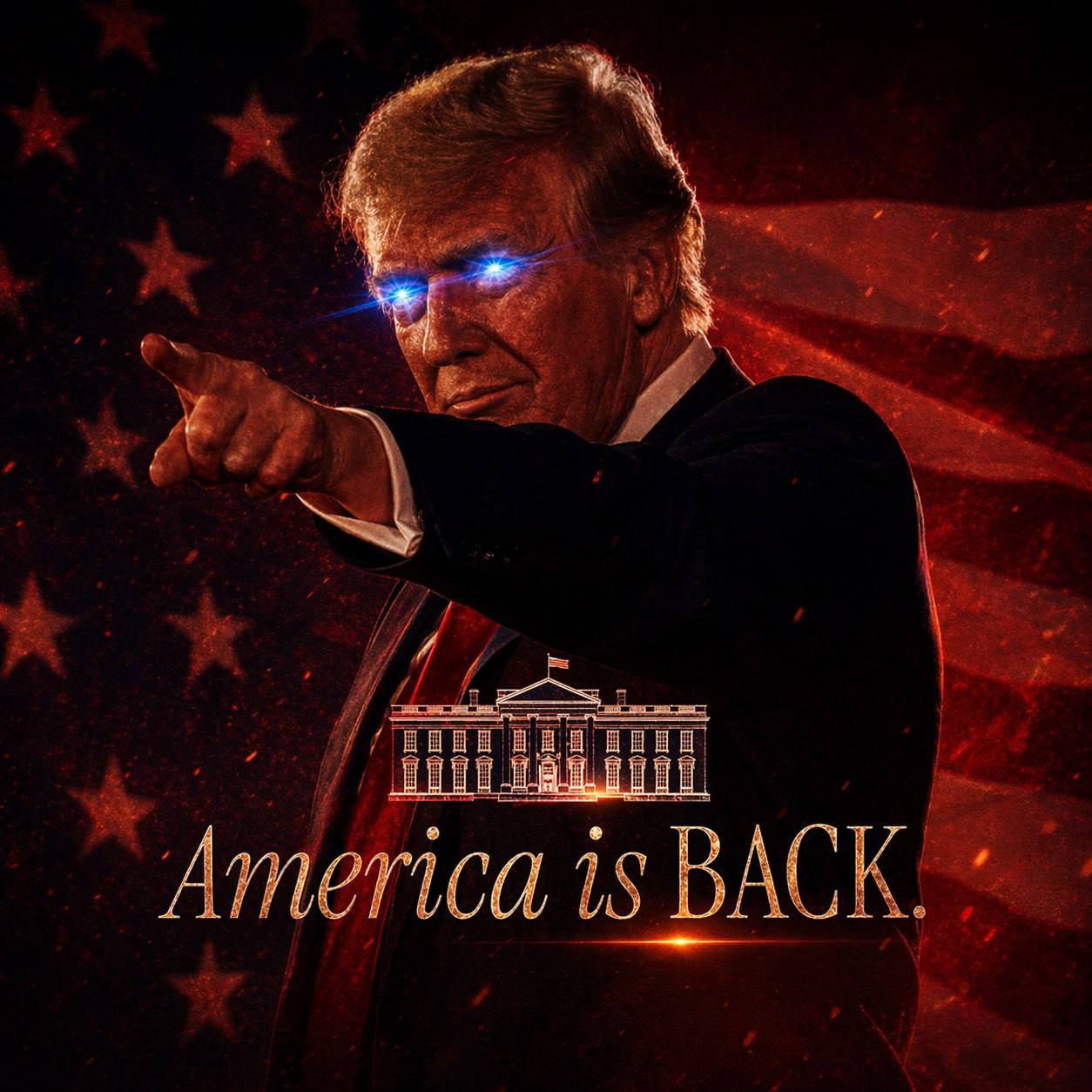 America Is Back logo