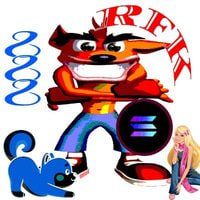 BarbieCrashBandicootRFK888Inu logo