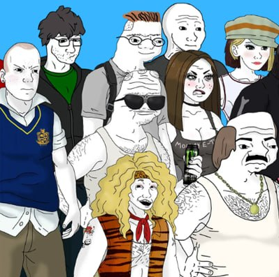 We are all Wojak logo