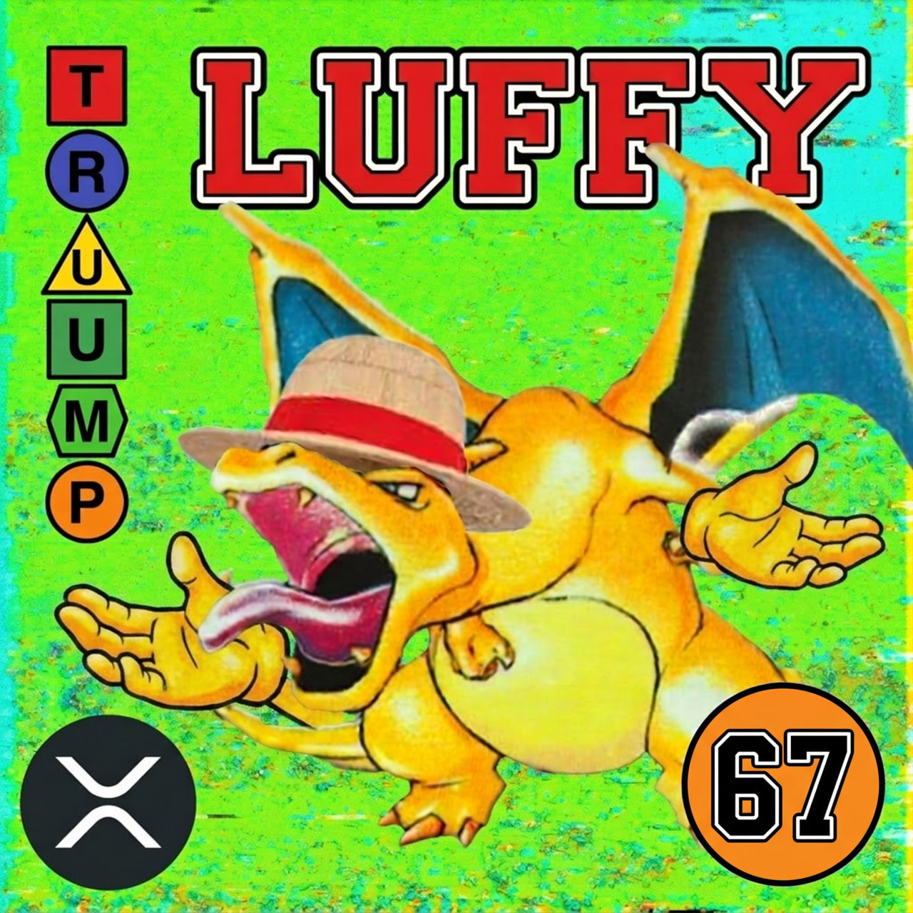 LuffyTrumpCharizard67Inu logo