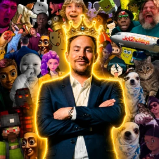 The Meme King logo