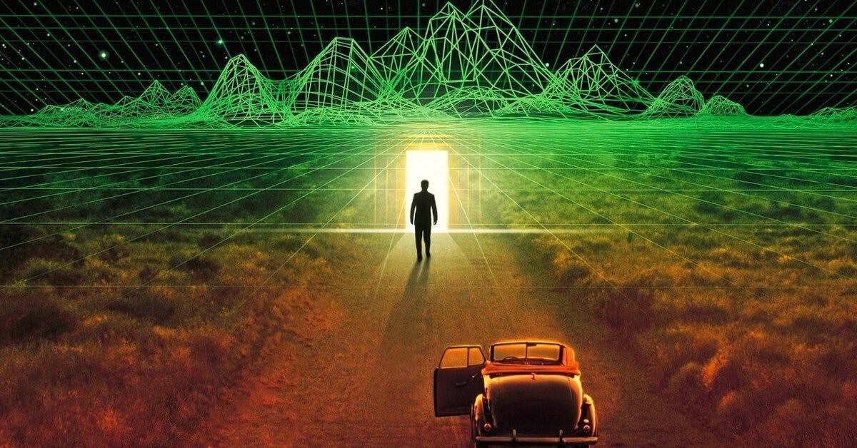 We live in a Simulation logo