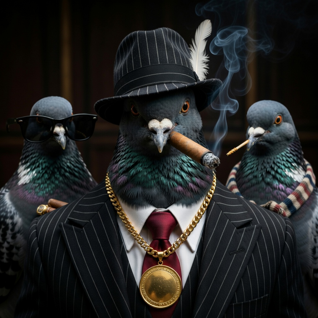 The Pigeon Mafia logo